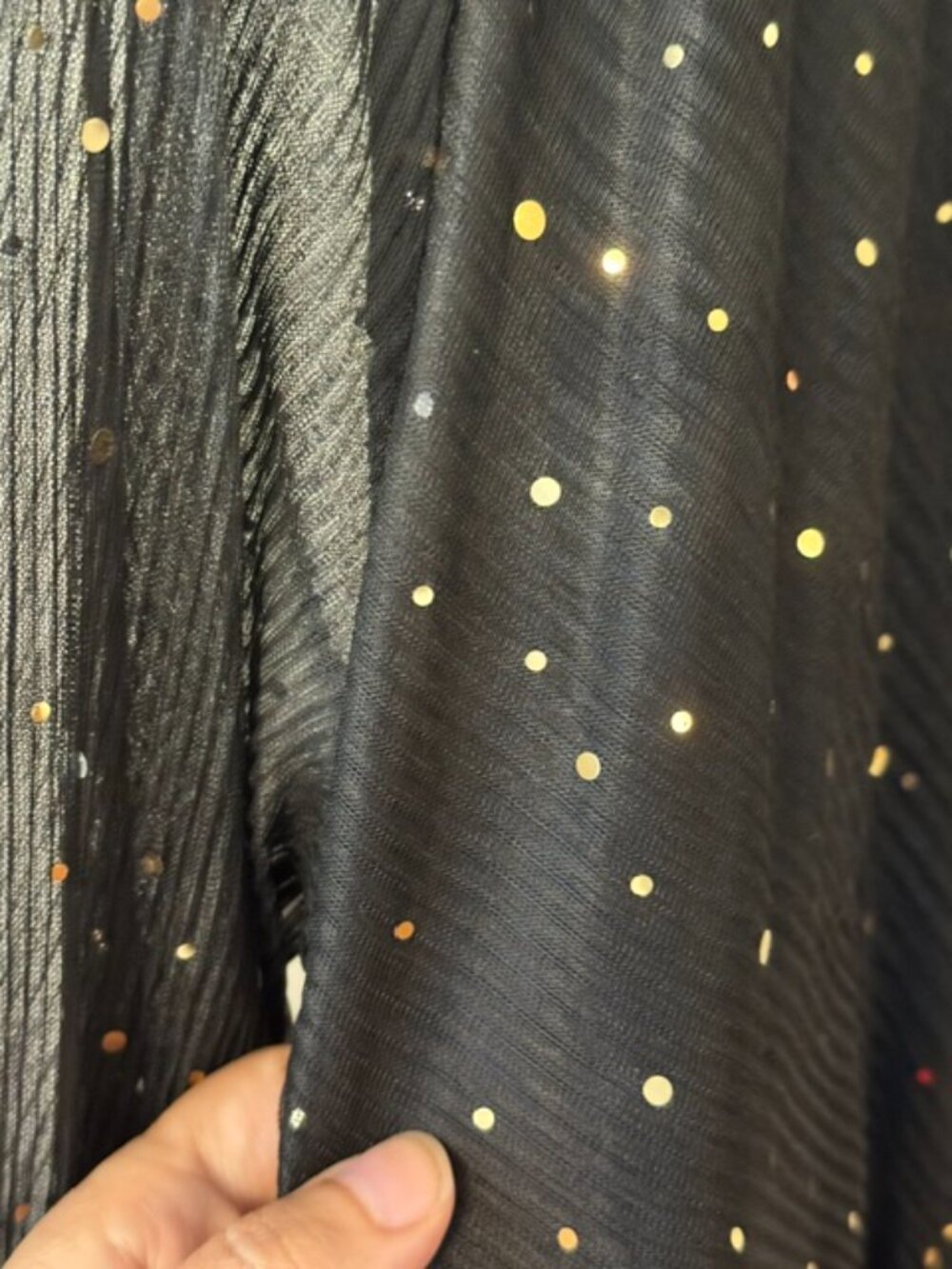 Baltic Born Abigail Dress‎ Womens Maxi Wrap Black Sparkle Formal Party XL - Picture 5 of 11